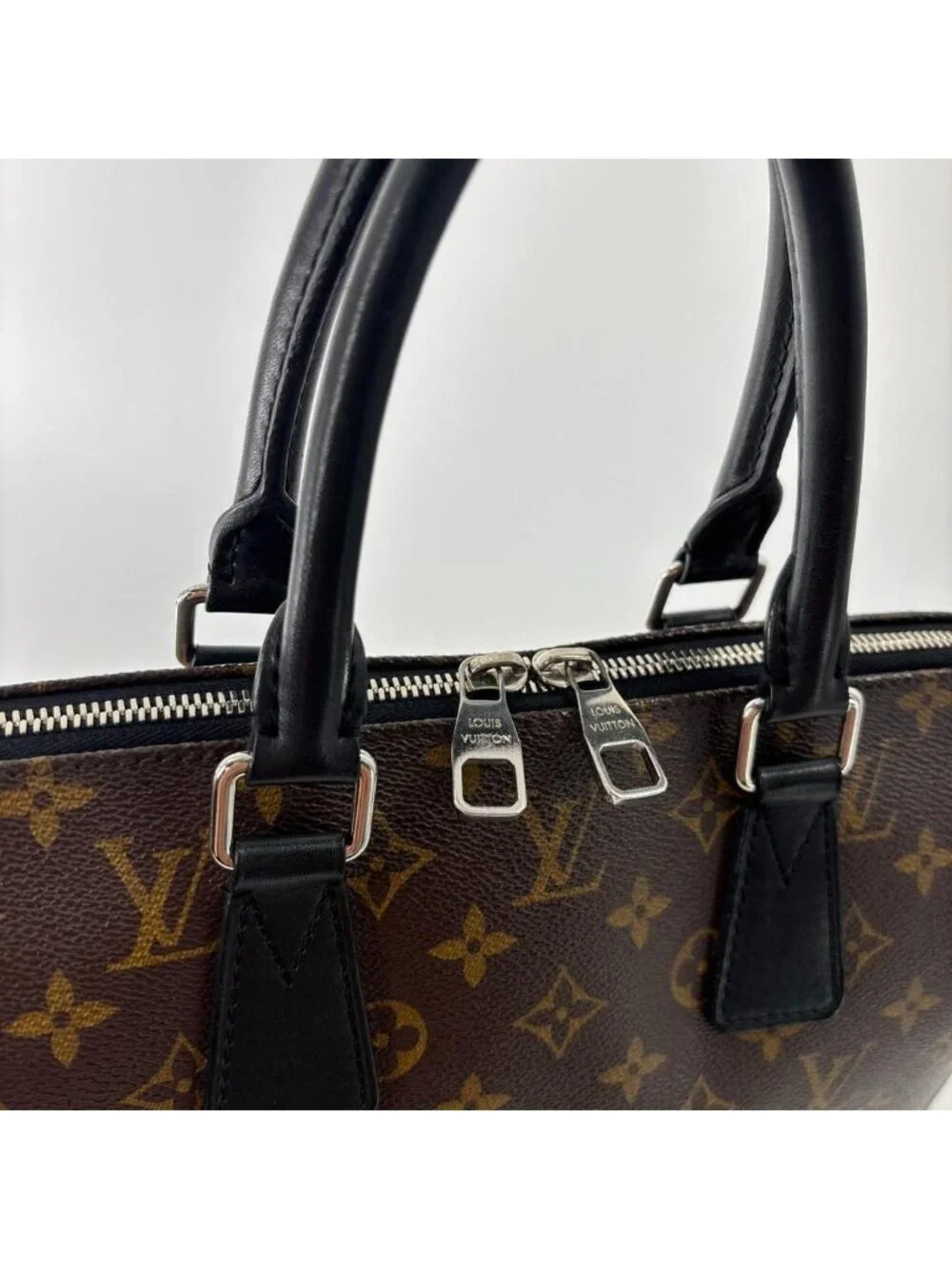 Louis Vuitton Super Monogram Macassar Porte Documents Business